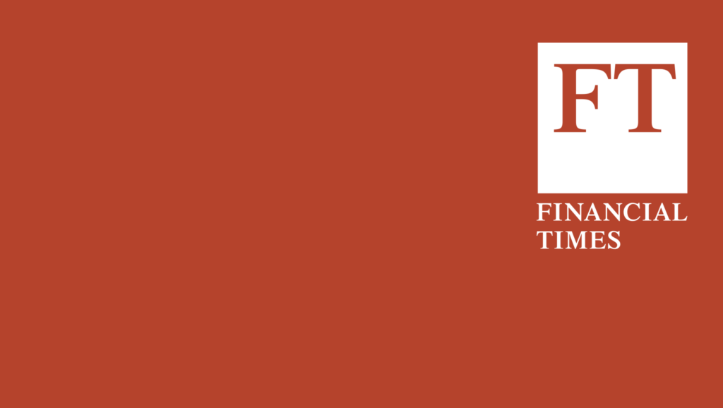 Financial Times logo. Recognition of Argon & Co's honor.