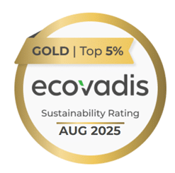 Argon & Co médaille d'or Ecovadis 2025